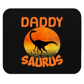 Discover Daddysaurus Papasaurus Mouse Pads