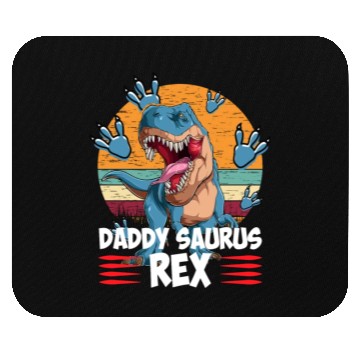 Discover Daddysaurus Papasaurus Mouse Pads