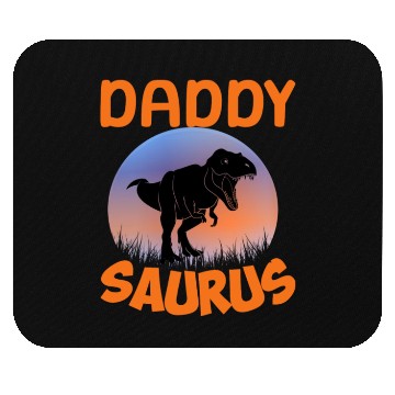 Discover Daddysaurus Papasaurus Mouse Pads