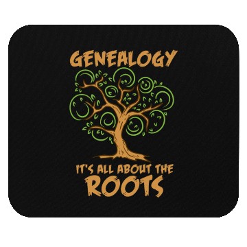 Discover GENEALOGY: It's All About The Roots Mouse Pads
