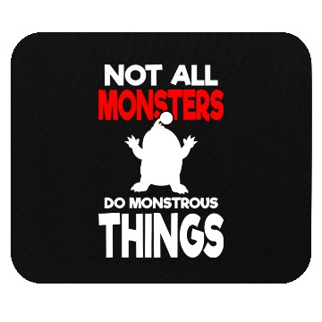 Discover Cute Comic Halloween Big Brother Mouse Pads