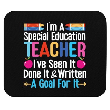Discover I'm A Special Education Teacher, SPED Teacher Mouse Pads