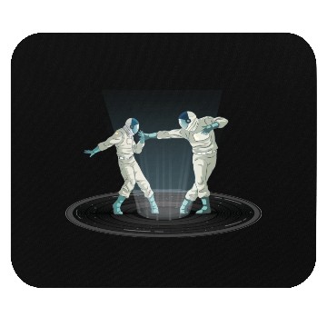 Discover Dancing Astronauts Mouse Pads