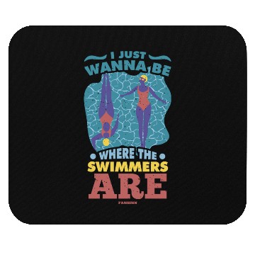 Discover To swim Mouse Pads