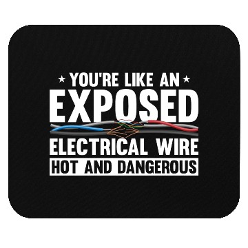 Discover Electrician Electrical Engineer Lineman Mouse Pads