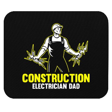 Discover Electrician Electrical Engineer Lineman Mouse Pads