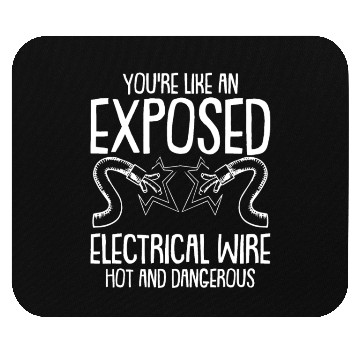 Discover Electrician Electrical Engineer Lineman Mouse Pads