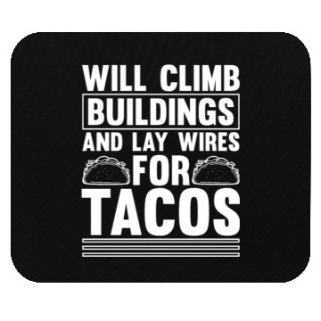 Discover Electrician Electrical Engineer Lineman Mouse Pads