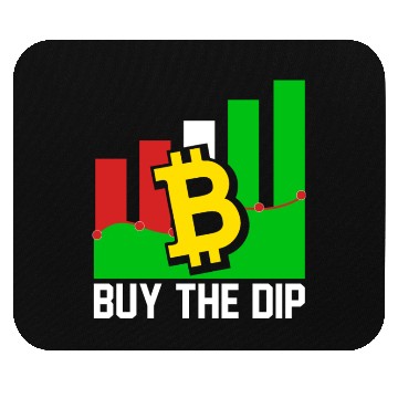 Discover Buy The Dip Blockchain Bitcoin SVG Mouse Pads