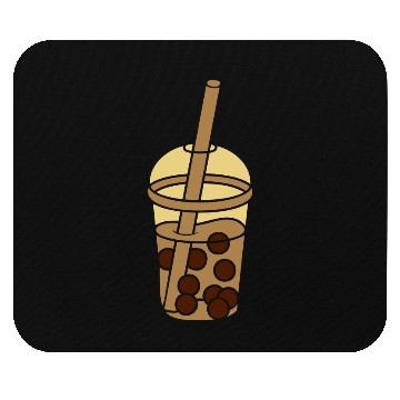 Discover design comic bubble tea Mouse Pads