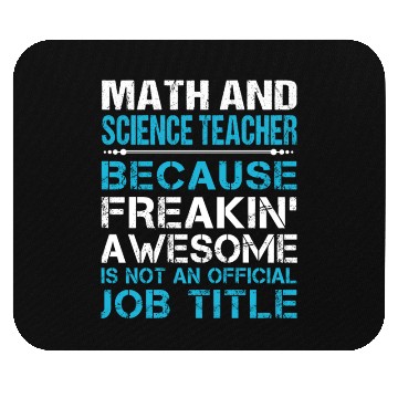 Discover Math And Science Teacher Mouse Pads - Freaking Awesom