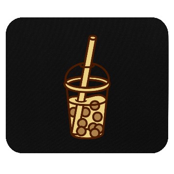 Discover Bubble tea comic design Mouse Pads