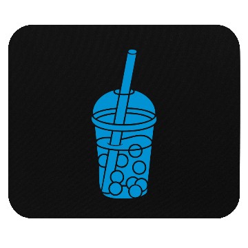 Discover Mug design bubble tea Mouse Pads