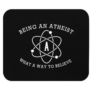 Discover Atheist Atheism Anti Religion Securalism God Sucks Mouse Pads