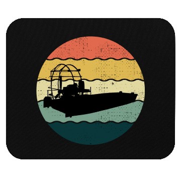 Discover Airboat Fanboat Airboating Planeboat Swamp boat Mouse Pads