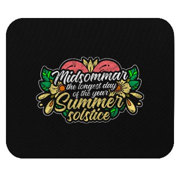 Discover Sweden Swedish Summer Solstice Solstice Mouse Pads