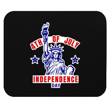 Discover Independence Day 2022 USA Mouse Pads