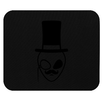 Discover Head Sir Alien Gentlemen Mouse Pads