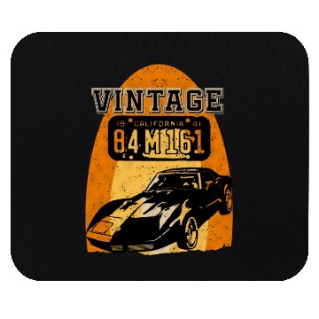 Discover Vintage car Mouse Pads