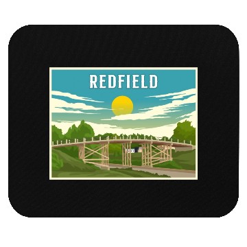 Discover Redfield Historic James Street Bridge Mouse Pads