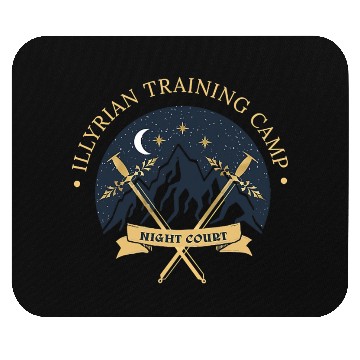 Discover ACOTAR Illyrian Training Camp Camping Lover Mouse Pads
