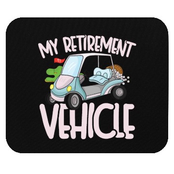 Discover Retirement vehicle Mouse Pads