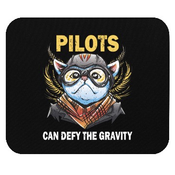 Discover Pilots can defy the gravity airplane aviation Mouse Pads