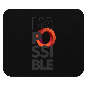 Discover imPossible Circle Mouse Pads