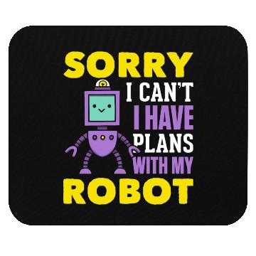 Discover Robotics Kids Robots Funny Robot Boys Mouse Pads