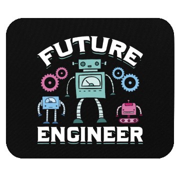 Discover Robot Future Engineer Boys Robotics Mouse Pads