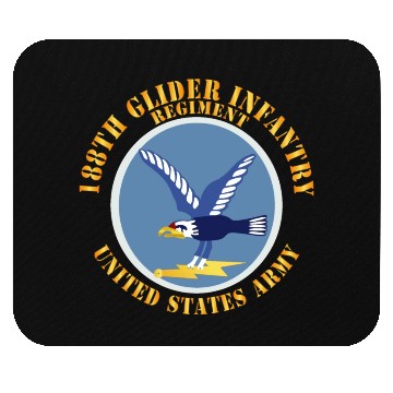 Discover Army 188th Glider Infantry Regiment SSI X 300 Mouse Pads