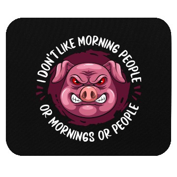 Discover Pig Farm Farmer Mouse Pads