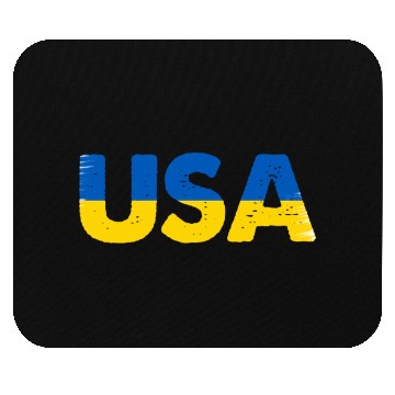 Discover I Stand with Ukraine Ukraine Flag Mouse Pads
