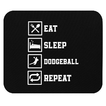 Discover Funny Dodgeball Mouse Pads