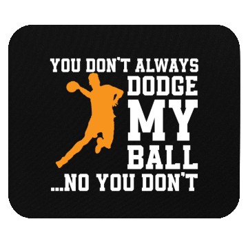 Discover Dodgeball Player Mouse Pads