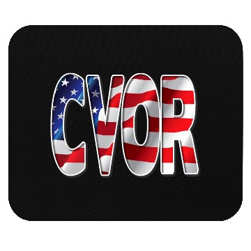 Discover Nurses USA Flag Stars Stripes CVOR Mouse Pads