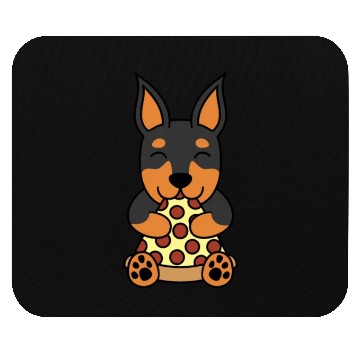 Discover Doberman Pizza Lover Mouse Pads