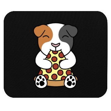 Discover Guinea Pig Pizza Lover Mouse Pads