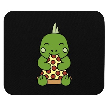 Discover Iguana Pizza Lover Mouse Pads