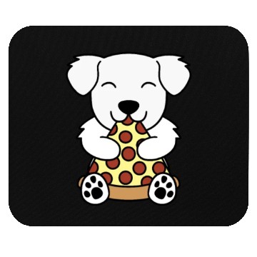 Discover Great Pyrenees Pizza Lover Mouse Pads