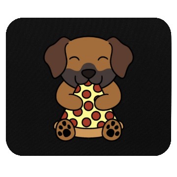 Discover Rhodesian Ridgeback Pizza Lover Mouse Pads