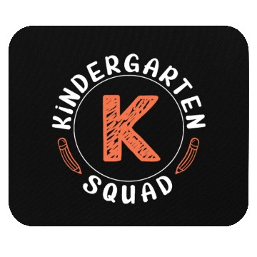 Discover K Kindergarten Squad Mouse Pads