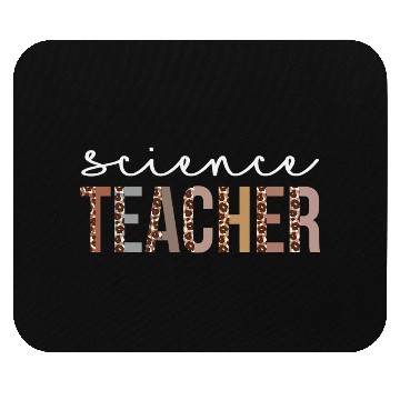 Discover Science Teacher Leopard Appreciation For Women For Mouse Pads
