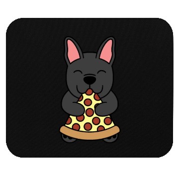 Discover French Bulldog Pizza Lover Mouse Pads