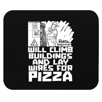 Discover Electrician Electrical Engineer Lineman Mouse Pads