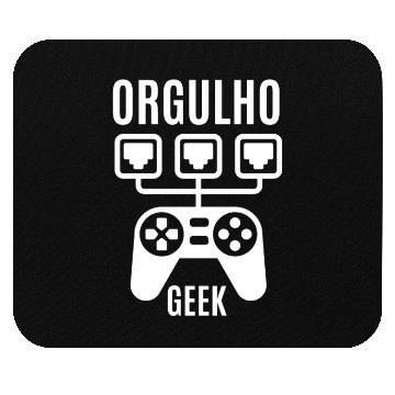 Discover ORGULHO GEEK, GEEK, GAMING, GAME OVER Mouse Pads