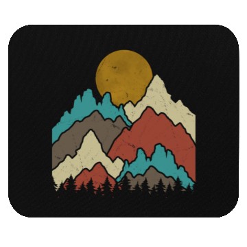 Discover Mountains Landscape Outdoor Mountaineering Mouse Pads