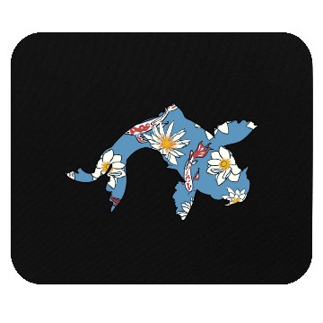 Discover Koi Carp Japan Fish Colorful Pond Hobby Mouse Pads