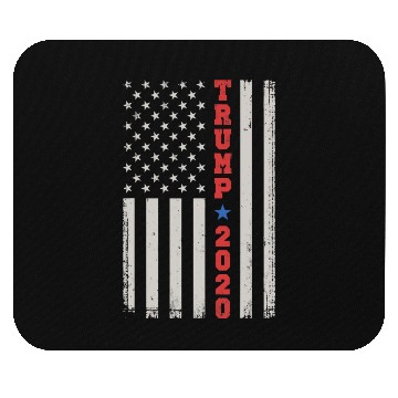 Discover Mouse Pads Vintage US Flag Vertical Stars Stripes