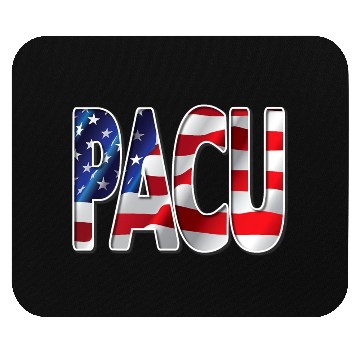 Discover Nurses USA Flag Stars Stripes PACU Mouse Pads